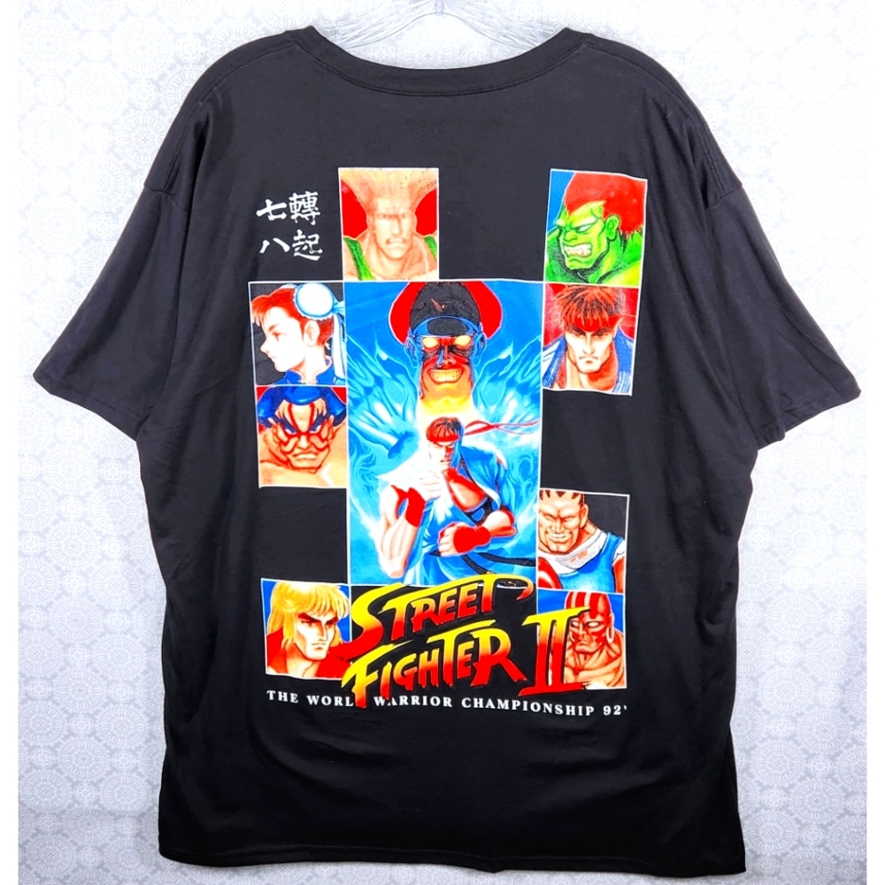 CAPCOM Street Fighter II The World Warrior Championship 92' tee-shirt XXL